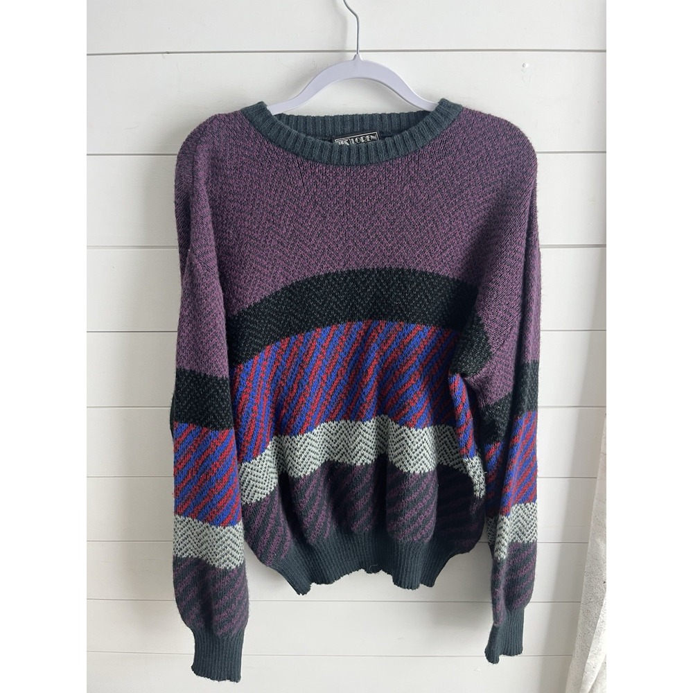 Vintage 90s‎ Loren Scott Sweater Womens Size Large Wool Blend Made In Italy